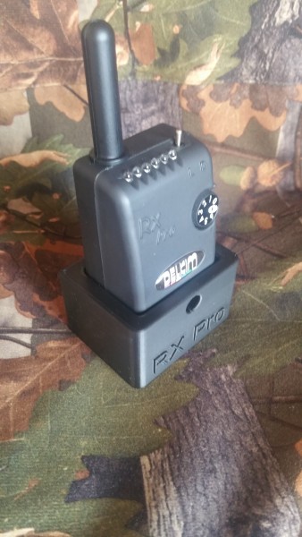 RX Pro Stand showing Reciever parked Black.