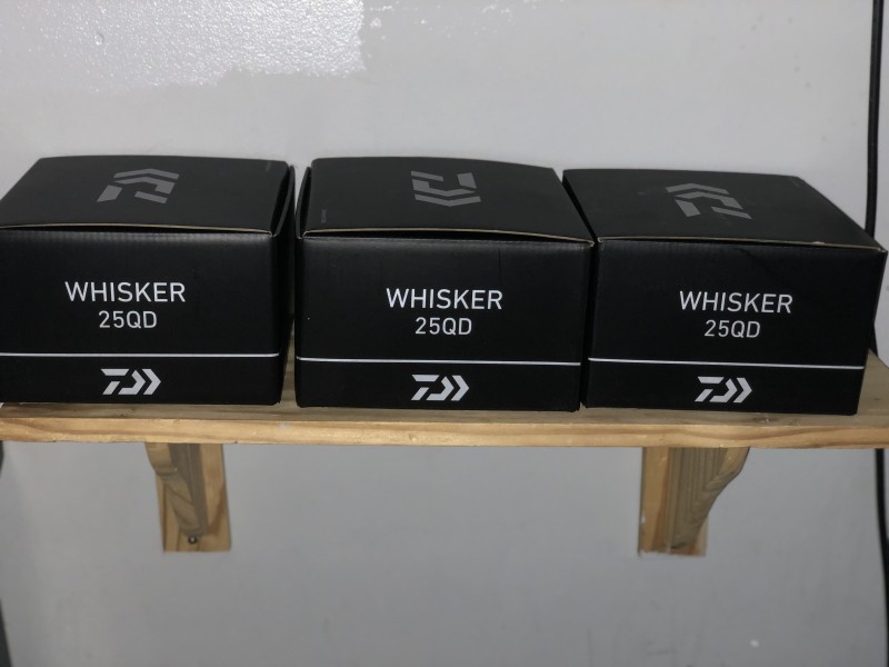 New Daiwa 20 Whisker 25 QDA Reel