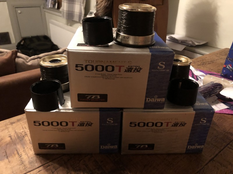 Boxes,line savers and original spools