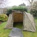 Bivvy and groundsheet
